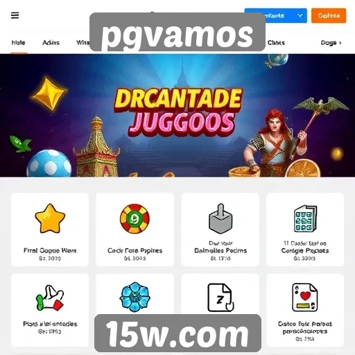 explorando as funcionalidades do site pgvamos